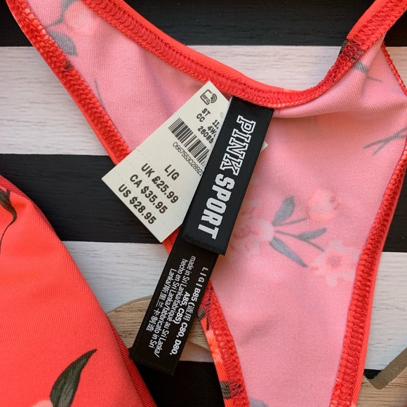 PINK Sports bra (large) ✨🌸🌺 - Picture 2 of 4